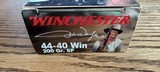 John Wayne 100 Year Winchester .44-40 win 200 Grain SP 50 Rounds / Box Ammo - 2 of 2