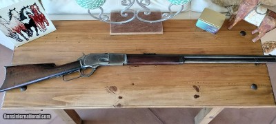Winchester 1876, 45-75 Winchester Caliber, Set Trigger. Excellent condition