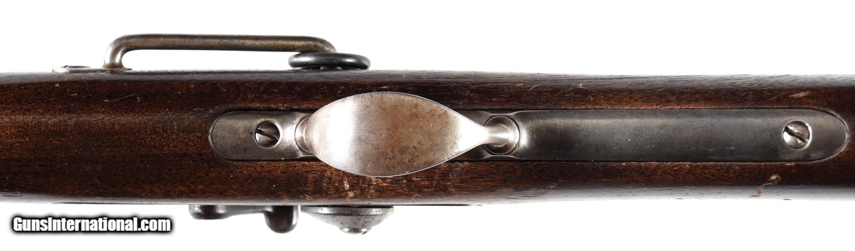 HISTORIC CUSTER RANGE U.S. SPRINGFIELD MODEL 1873 TRAPDOOR CARBINE For Sale