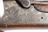 HISTORIC CUSTER RANGE U.S. SPRINGFIELD MODEL 1873 TRAPDOOR CARBINE - 9 of 15