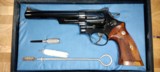 S&W 44 Magnum, pre model 29. MFG 1957. Pristine condition in blue presentation box. SN S178XXX. Highly Collectable Smith & Wesson Revolver