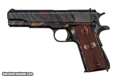 AUTO ORDNANCE 1911 45 ACP PISTOL, COLOR CASE HARDENED - 1911GCH