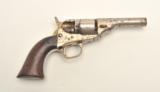 Colt ’71-’72 patent pocket conversion, .36 caliber, 3.5” round barrel, nickel - 2 of 4