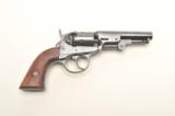 J.M. Cooper DA percussion pocket revolver, .32 caliber, 4” octagon barrel, - 2 of 3