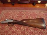 Arrieta/Orvis 871 Model, Special round body 20GA S x S, 3” chambers, 2 Barrel cased Set UNFIRED - 2 of 15