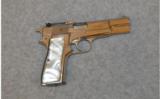Browning Hi-Power 9mm Nickel - 1 of 2
