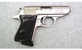 Walther ~ PPK Stainless ~ .380 Auto