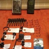 U.S. M-1 Garand, M-1 Carbine, M1911A1 ACP plus blank ammo - 2 of 4