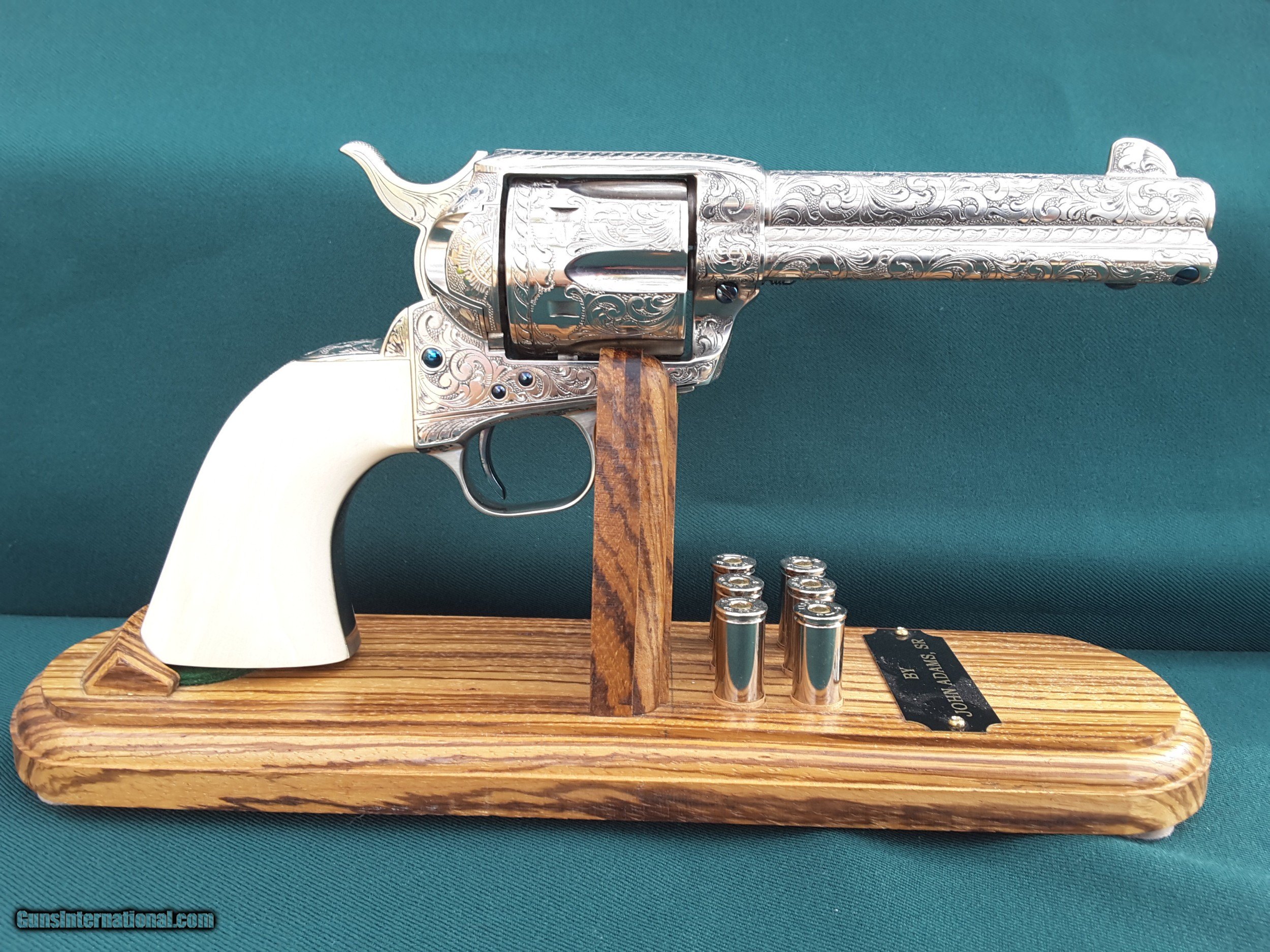 Colt John Adams Engraved SAA