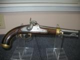 U.S. Army Model 1842 Smoothbore Percussion Pistol, Caliber .54, Manufactured in 1851 by Henry Aston, Middleton, Connecticut - 1 of 16