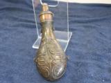 Mid-1800's Ornate Hawksley Powder Flask - 3 of 4