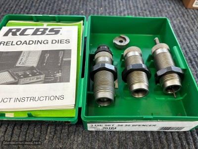 RCBS 3 Die Set 56 50 Spencer