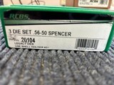RCBS 3-Die Set 56-50 Spencer - 2 of 2