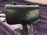 Civil War Period Leather Carbine Cartridge Box With Wood Block Insert (Reproduction) - 1 of 4