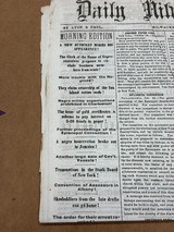 Collection of Original Civil War Period Newspapers - 10 of 10