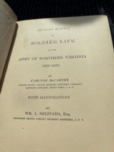 Minutiae of Soldier Life in the Army of Northern Virginia, 1st Edition, 1882 - 4 of 13