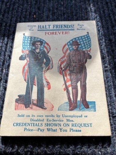 “Soldier Wit & Humor “, A Unique WWI Veteran Relic