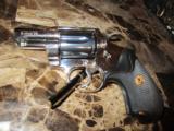 Colt Detective Special .38 +P Colt Custom Factory Pinto Nickel w/Blue Cylinder - 2 of 15