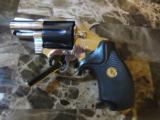 Colt Detective Special .38 +P Colt Custom Factory Pinto Nickel w/Blue Cylinder - 3 of 15
