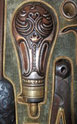 Antique French boxed set of Dueling/Target Percussion, Mint and complete- 2 of 14