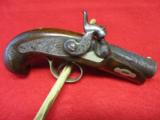 Derringer Style Caplock Pistol c. 41-caliber - 1 of 15