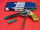Smith & Wesson Model 586 Dash-0 8’3/8” bbl w/spare 4” bbl - 1 of 15