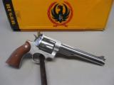 Ruger Redhawk .44 Mag 7.5” Stainless Front Sight w/Orig. Box - 1 of 15