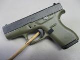 Glock 42 380 ACP Green Cerakote 6+1 Conceal Carry Pistol NIB - 2 of 13
