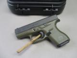 Glock 42 380 ACP Green Cerakote 6+1 Conceal Carry Pistol NIB - 1 of 13