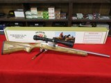 Ruger 10/22 Target .17 Mach 2 conversion w/4-12x40mm scope and box - 8 of 14