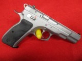 CZ-USA CZ 75B Stainless 9mm Ambi Safety Like New in Box - 7 of 13