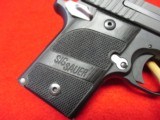 Sig Sauer P938 Nightmare 9mm Para Exc. Cond w/box, manual - 4 of 15