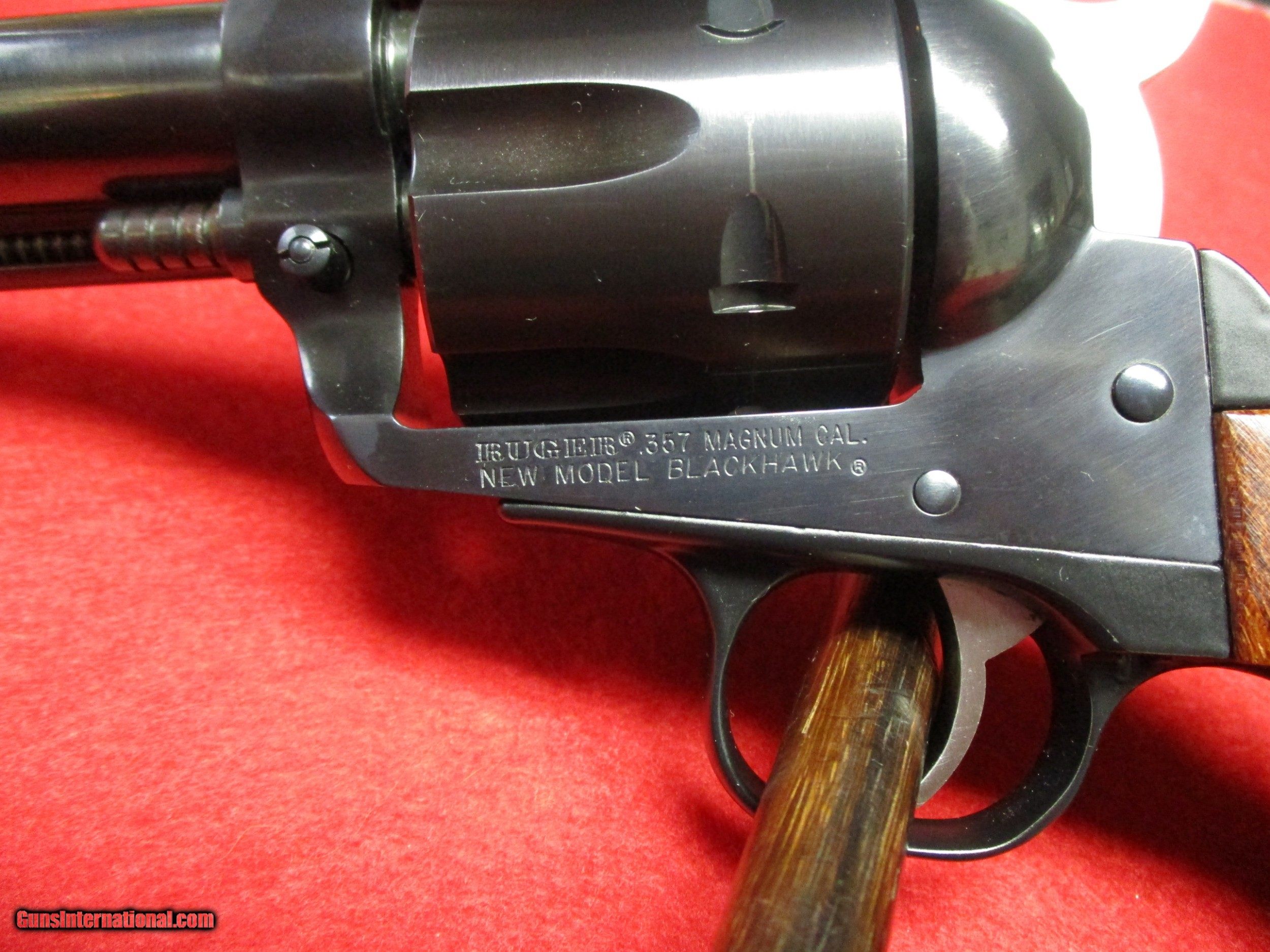 Ruger Blackhawk 357 Magnum 6 5 W Box Andrews Custom Holster