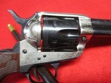Cimarron Frontier Old Silver Frame .45 Colt Engraved - 9 of 14