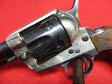 Cimarron Frontier Old Silver Frame .45 Colt Engraved - 4 of 14