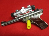 Ruger Mk III Hunter 22 LR S/S pistol w/box, red dot scope - 2 of 15