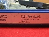Colt New Agent .45 3” subcompact pistol w/original box - 15 of 15