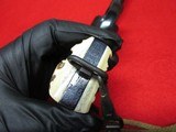 Colt Model 1917 D.A. 45 w/stag grips, original grips (customized), moon clips, lanyard, holster - 10 of 15