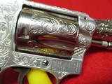 Smith & Wesson Model 38 Unique, Class A Engraved w/factory letter, holster - 7 of 15