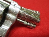 Smith & Wesson Model 38 Unique, Class A Engraved w/factory letter, holster - 8 of 15