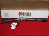 Henry Big Boy .357 Mag/38 SPL 20” Brass, Octagonal Barrel, New in Box - 1 of 14