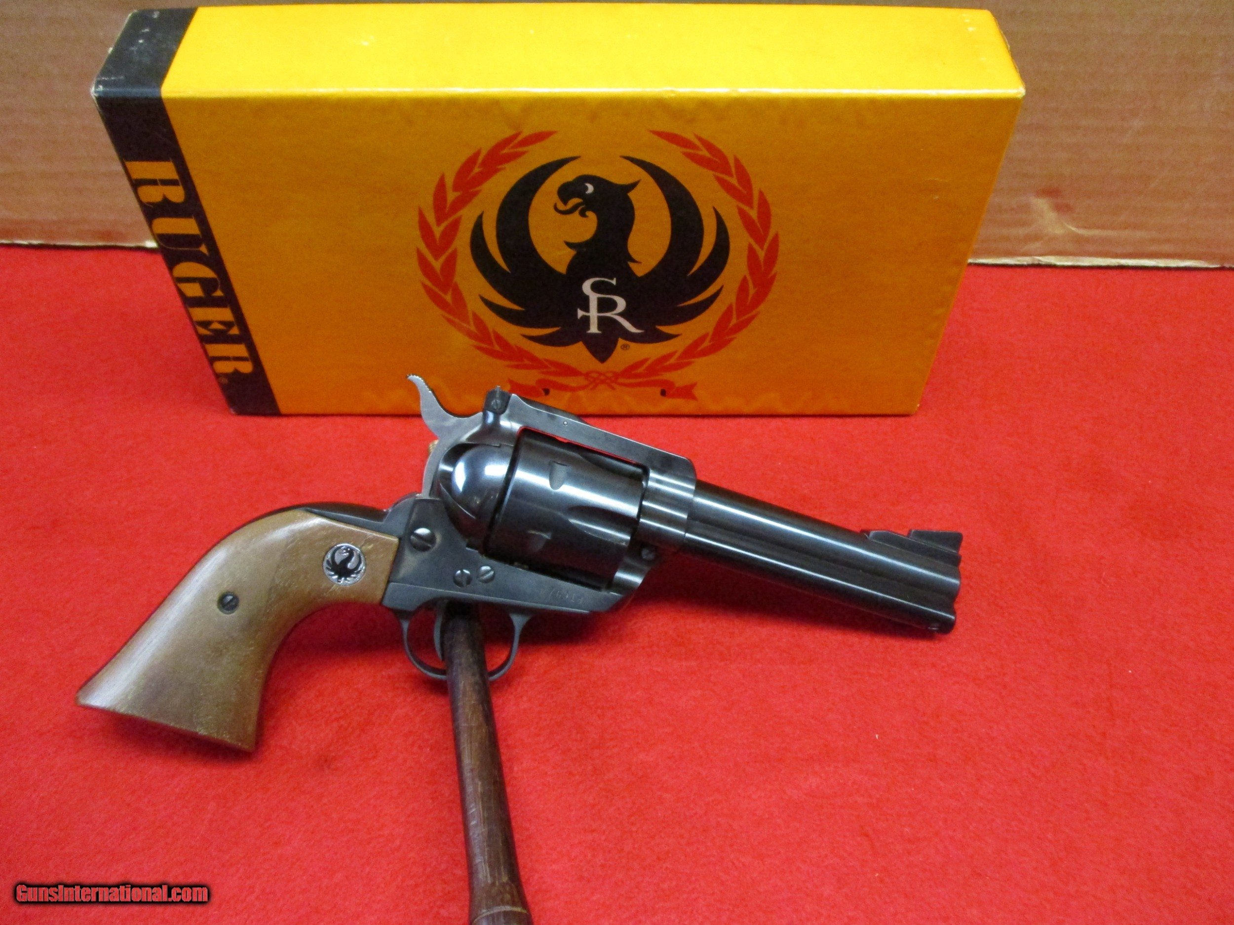 Ruger Old Model Blackhawk 357 3 Screw Converted Woriginal Partsbox 3694