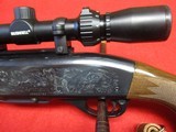 Remington 7400 Woodsmaster Engraved 243 Win w/Bushnell 3-9x40mm scope - 3 of 15