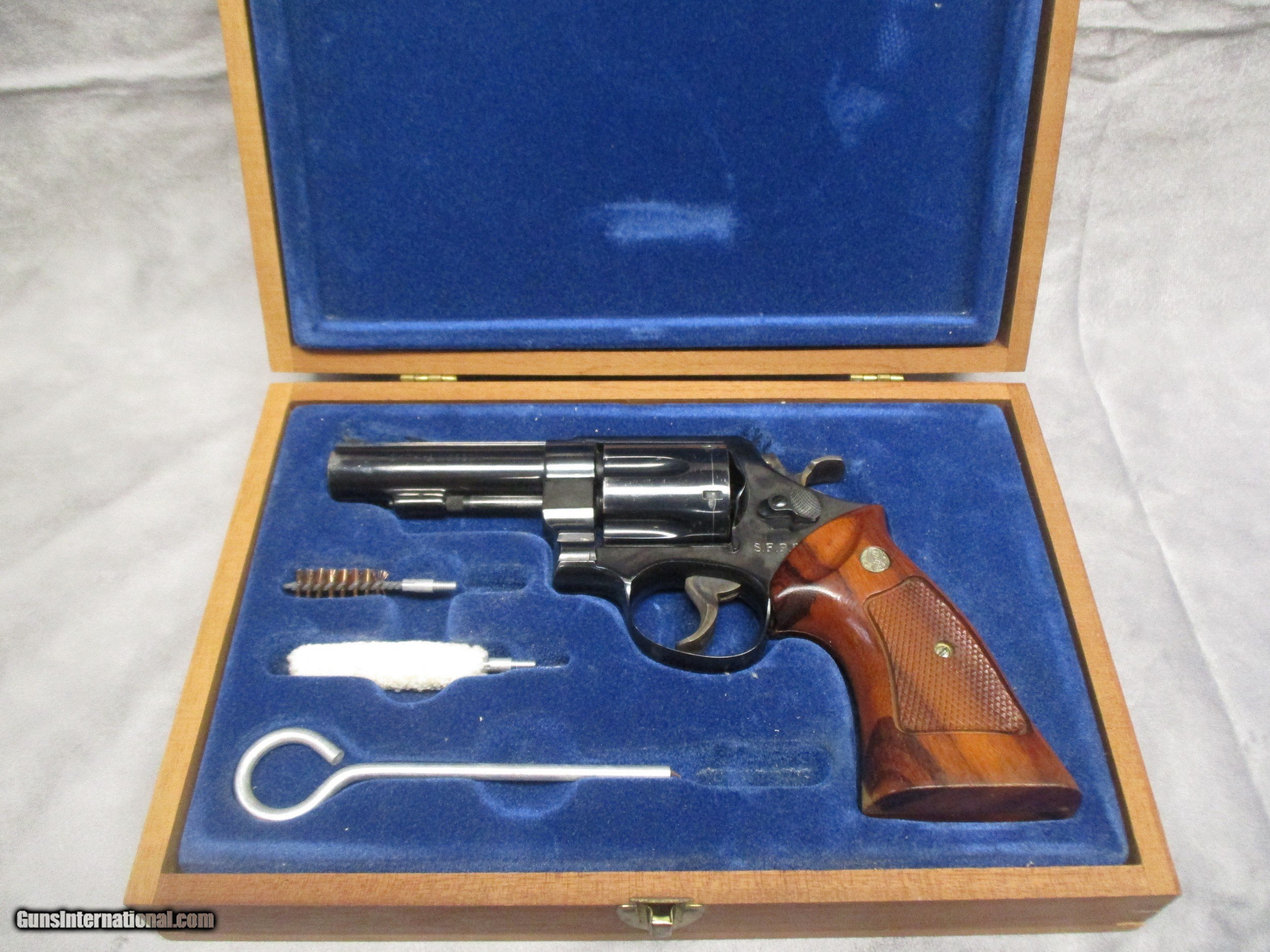 Smith & Wesson Model 58 41 Magnum S.F.P.D. Marked 4” w/Box