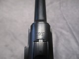 DWM P.08 Military Luger 1917 9mm matching #s, 2 holsters, 2 mags - 12 of 15