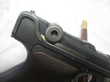 DWM P.08 Military Luger 1917 9mm matching #s, 2 holsters, 2 mags - 7 of 15