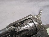 Pietta Taylor's 1873 Outlaw Gang 357 Magnum Nickel Engraved 4.75” w/Original Box - 10 of 15