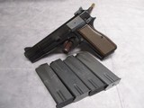 Browning Hi Power 9mm Luger Excellent Condition with 5 mags - 1 of 15