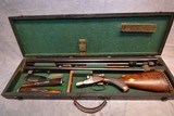 A.H. Fox Grade A 16-gauge SxS Two-barrel Set with Case - 1 of 15
