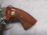 Colt Python 357 Magnum 4” Nickle, Made 1973. - 2 of 15